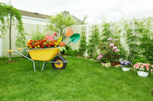 Colourful planting scheme for landscape gardening in Bexley